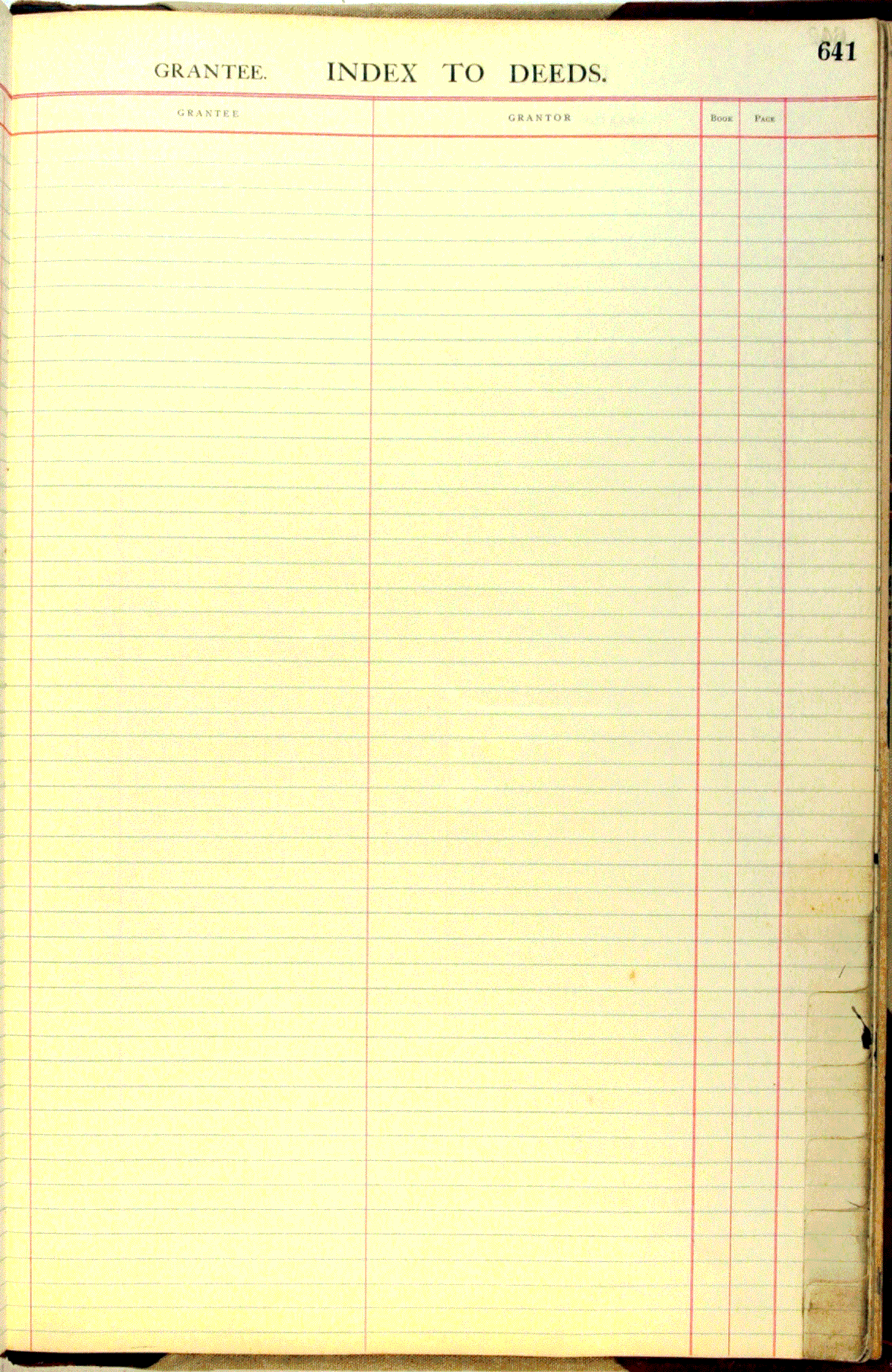 Deed Index 12, Alachua County, Florida