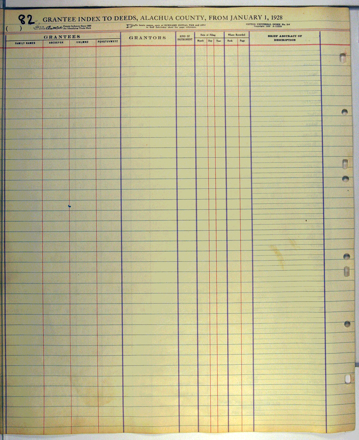 Deed Index Grantee L M Alachua County Florida Deed Index Grantee L M Alachua County Florida